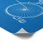1889  blauwdruk voor fietspatronen poster (Hoek)