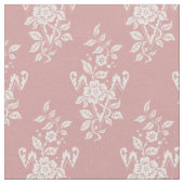 1889 Bloemen, Roze Stof (Close Up)