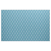 1889 Bloemen, Turquoise Stof (Yard (91,4 cm))