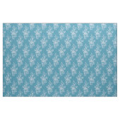 1889 Bloemen, Turquoise Stof (Fat Quarter)