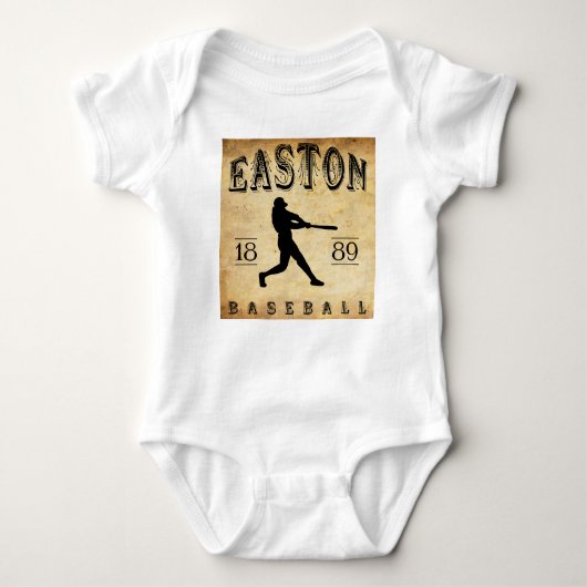 1889 Easton New Jersey Baseball Romper (Voorkant)