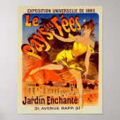 1889 Expositie Uninverselle - Wereldtentoonstellin Poster (Voorkant)
