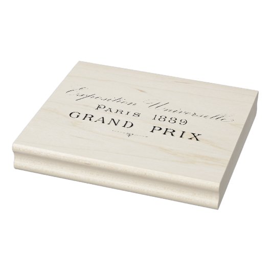 1889 Grand Prix van Parijs  kunstpostzegel Rubberstempel (Stempel)