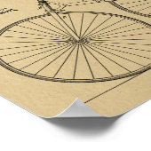 1889 Kunsttekenafdrukken zonder wirwar van kabels Poster (Hoek)