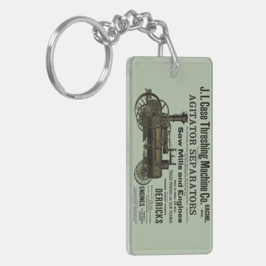 1889 Schotelmachine voor het Boerderij van schroef Sleutelhanger (Voorkant Links)