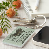 1889 Schotelmachine voor het Boerderij van schroef Sleutelhanger (Voorkant Rechts)