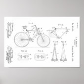 1890  afdrukken van fietspatronen aanpassen poster (Voorkant)