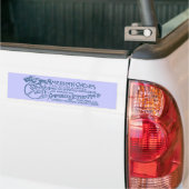 1890 Amerikaanse cycli Bumpersticker (Op Truck)