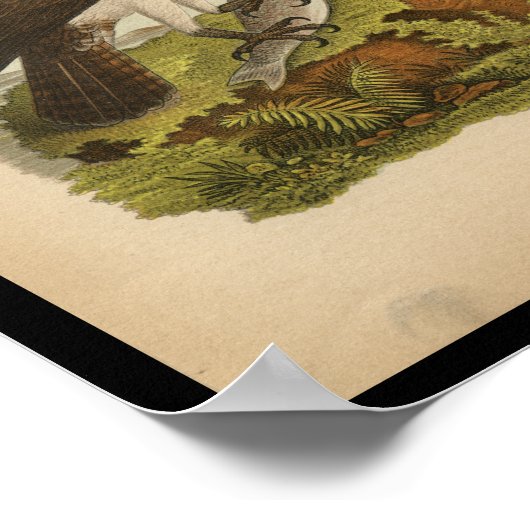 1890 Bird Print Fish Hawk (Hoek)