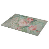 1890 Britse  Stof Rozen & Daisies Snijplank (Hoek)