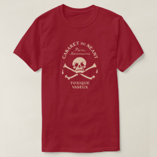 1890 Cabaret du Neant (Tavern of the Dead) Parijs T-shirt