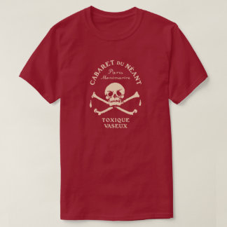 1890 Cabaret du Neant (Tavern of the Dead) Parijs T-shirt