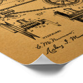 1890  fietsenbordkunstafdrukken poster (Hoek)