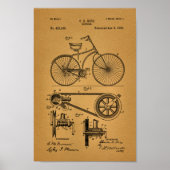 1890  fietsenbordkunstafdrukken poster (Voorkant)