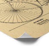 1890  fietsenophangteken — Kunstafdrukken Poster (Hoek)