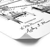 1890  fietspatafdruk poster (Hoek)