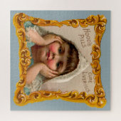 1890 Hoods Pills-handelskaart Legpuzzel (Horizontaal)