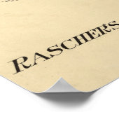 1890 Kaart van het Meatpakstation van Chicago Poster (Hoek)