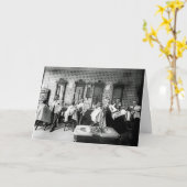 1890 ' KAPPER VAN DE SALON VAN HET HAAR VAN HET KAART (Gele Bloem)