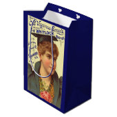 1890 Old Virginia Cheroots en print Medium Cadeauzakje (Achterkant Gekanteld)