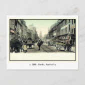 1890 Perth, Australië Briefkaart (Voorkant)
