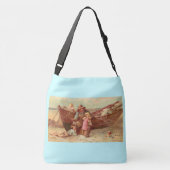 1890 toen ik een Lad was - Will en Frances Brundag Crossbody Tas (Achterkant)