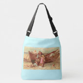 1890 toen ik een Lad was - Will en Frances Brundag Crossbody Tas (Voorkant)