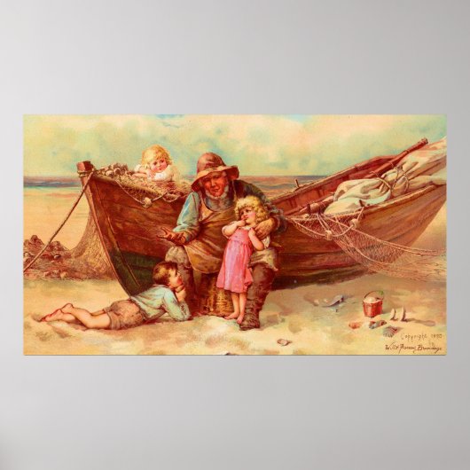 1890 toen ik een Lad was - Will en Frances Brundag Poster (Voorkant)