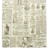 1890: Victoriaans advertentie in de krant Adverten Douchegordijn (Voorkant)