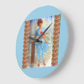 1890 Victoriaans dame op het strand Grote Klok (Hoek)