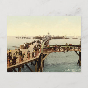 1890 Victoriaans Jetty in Margate Kent Briefkaart