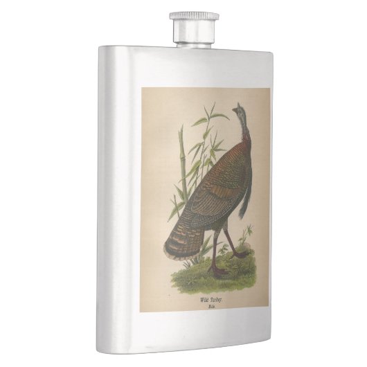 1890 Wild Turkey Flask Flacon (Rechts)