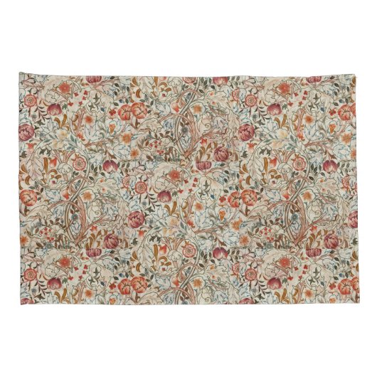 1890  William Morris Acanthus Portière Kussensloop (Achterkant-Rechts)