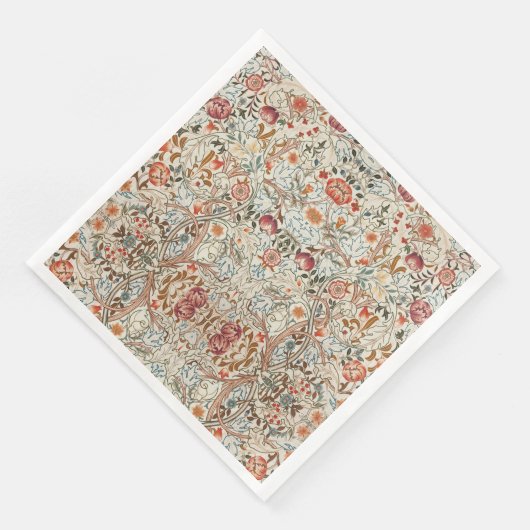 1890  William Morris Acanthus Portière Servetten (Hoek)