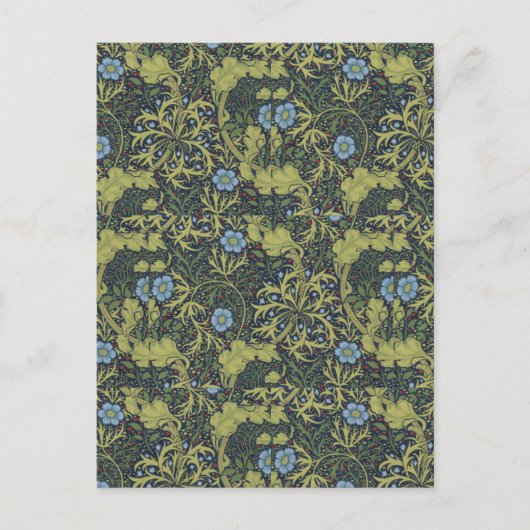 1890  William Morris Seaweed Briefkaart (Voorkant)