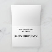 1890's Dapper Mannen Goed gekleed Vrouwen Verjaard Kaart (Binnen)