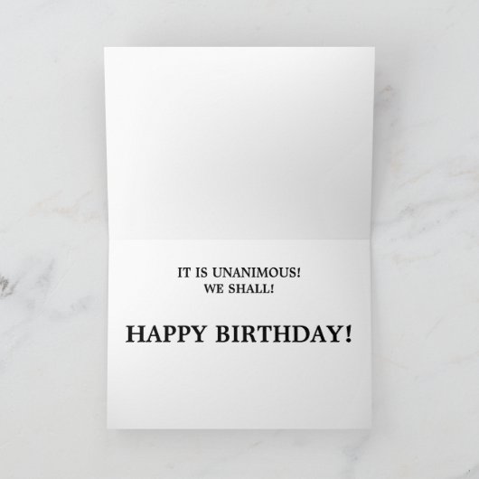 1890's Dapper Mannen Goed gekleed Vrouwen Verjaard Kaart (Binnen)