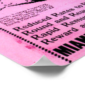 1890s fiets en racycle poster (Hoek)