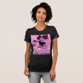 1890s fiets en racycle t-shirt (Voorkant volledig)