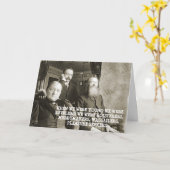 1890'S  GRAPPIGE FOTO PATHETISCH TRIEST OUD KAART (Gele Bloem)