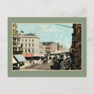 1890s kleur Oxford street London foto Briefkaart