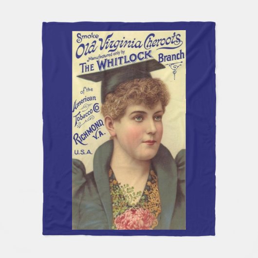 1890s Old Virginia Cheroots en Fleece Deken (Voorkant)