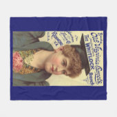 1890s Old Virginia Cheroots en Fleece Deken (Voorkant (Horizontaal))