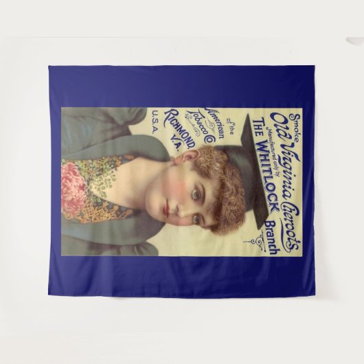 1890s Old Virginia Cheroots en Wandkleed (Voorkant (horizontaal))