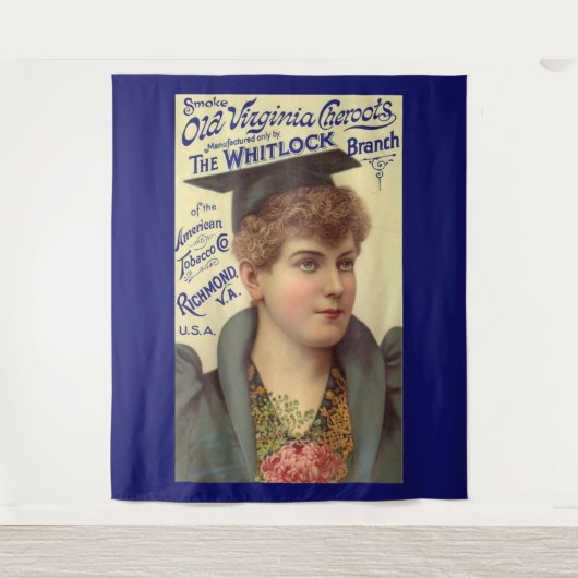 1890s Old Virginia Cheroots en Wandkleed (Voorkant)