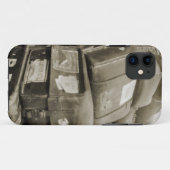 1890's REISLUGAGE-TEAMSTER WAGON SUITCASE Case-Mate iPhone Case (Achterkant (horizontaal))