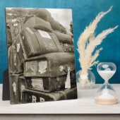 1890's REISLUGAGE-TEAMSTER WAGON SUITCASE Fotoplaat (Zijkant)