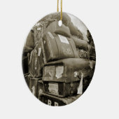 1890's REISLUGAGE-TEAMSTER WAGON SUITCASE Keramisch Ornament (Rechts)