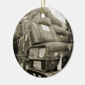 1890's REISLUGAGE-TEAMSTER WAGON SUITCASE Keramisch Ornament (Links)