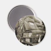 1890's REISLUGAGE-TEAMSTER WAGON SUITCASE Magneet (Voorkant / Achterkant)